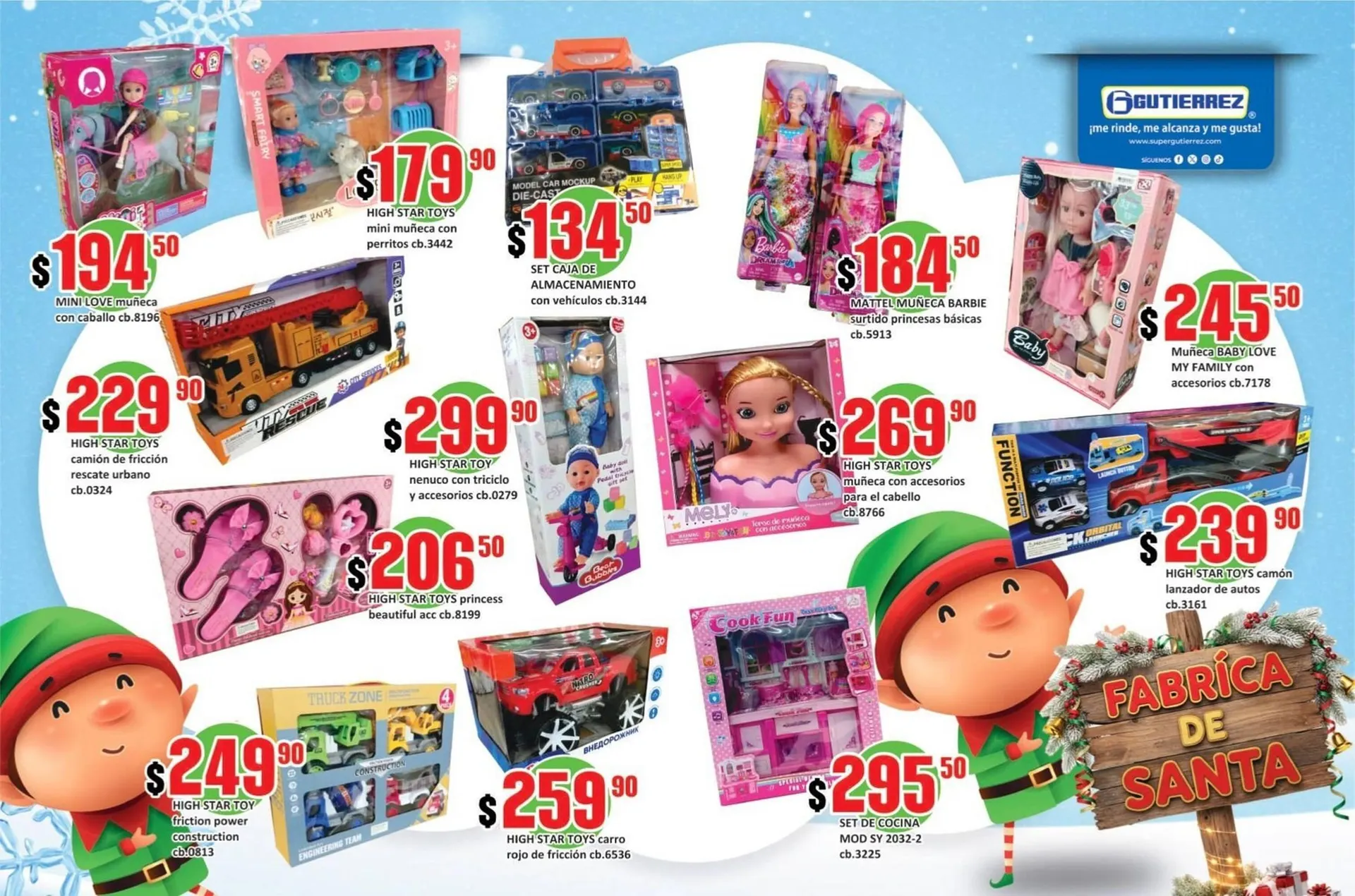 Catálogo de Folleto Super Gutiérrez 9 de diciembre al 31 de diciembre 2025 - Pagina 1