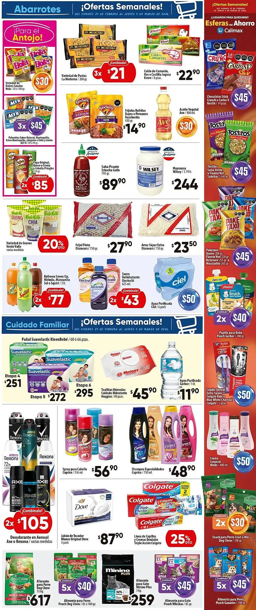 Catálogo de Folleto Calimax 27 de febrero al 3 de marzo 2026 - Pagina 5