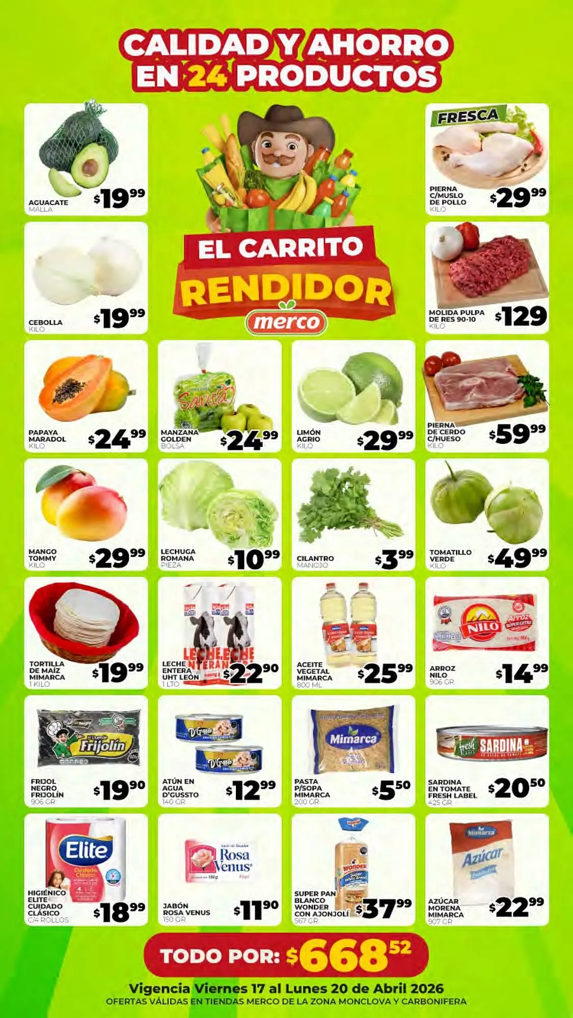 Catálogo de Folleto Merco 17 de abril al 23 de abril 2026 - Pagina 2