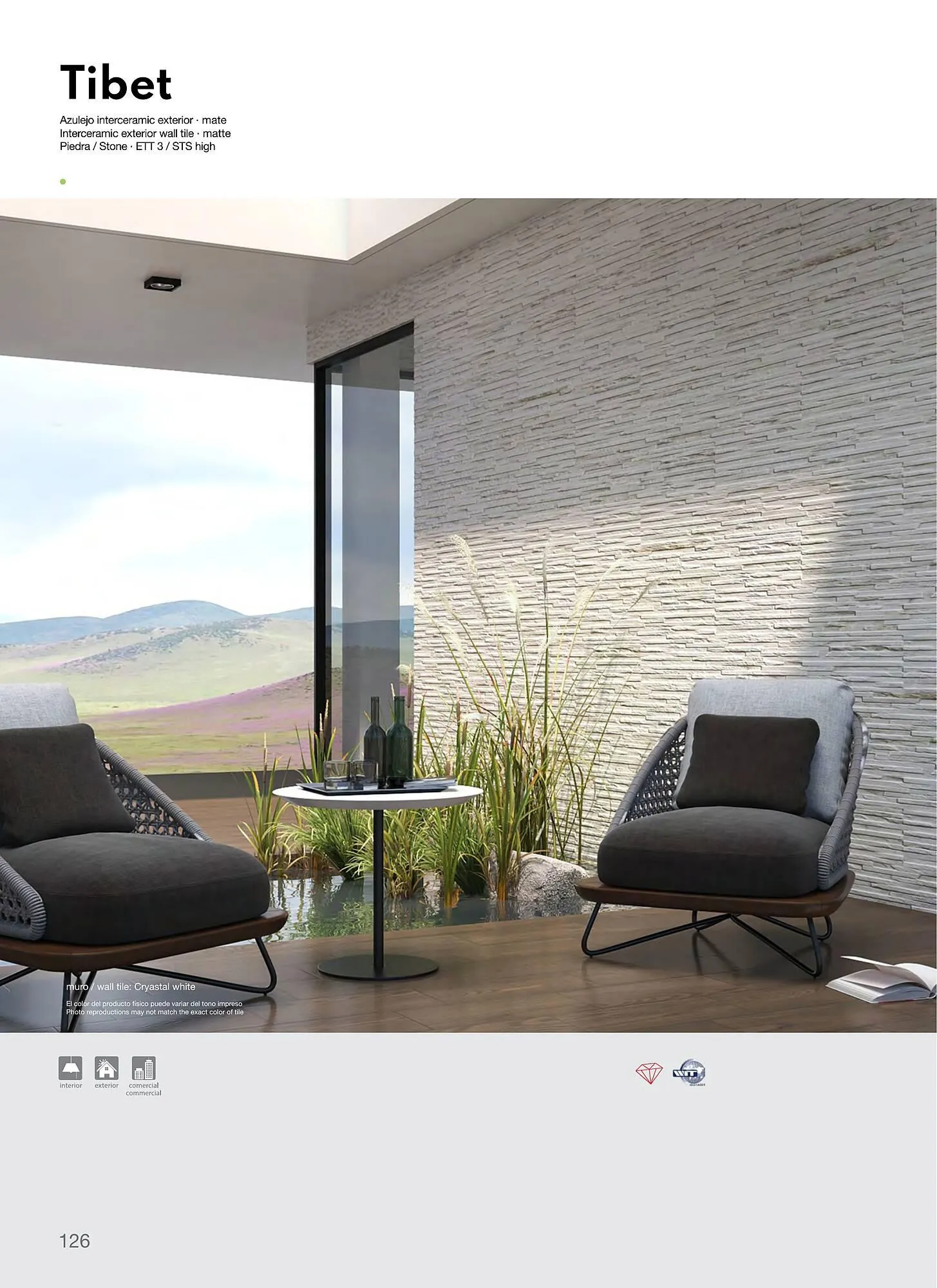 Catálogo de Catálogo Interceramic 12 de marzo al 31 de diciembre 2024 - Pagina 126