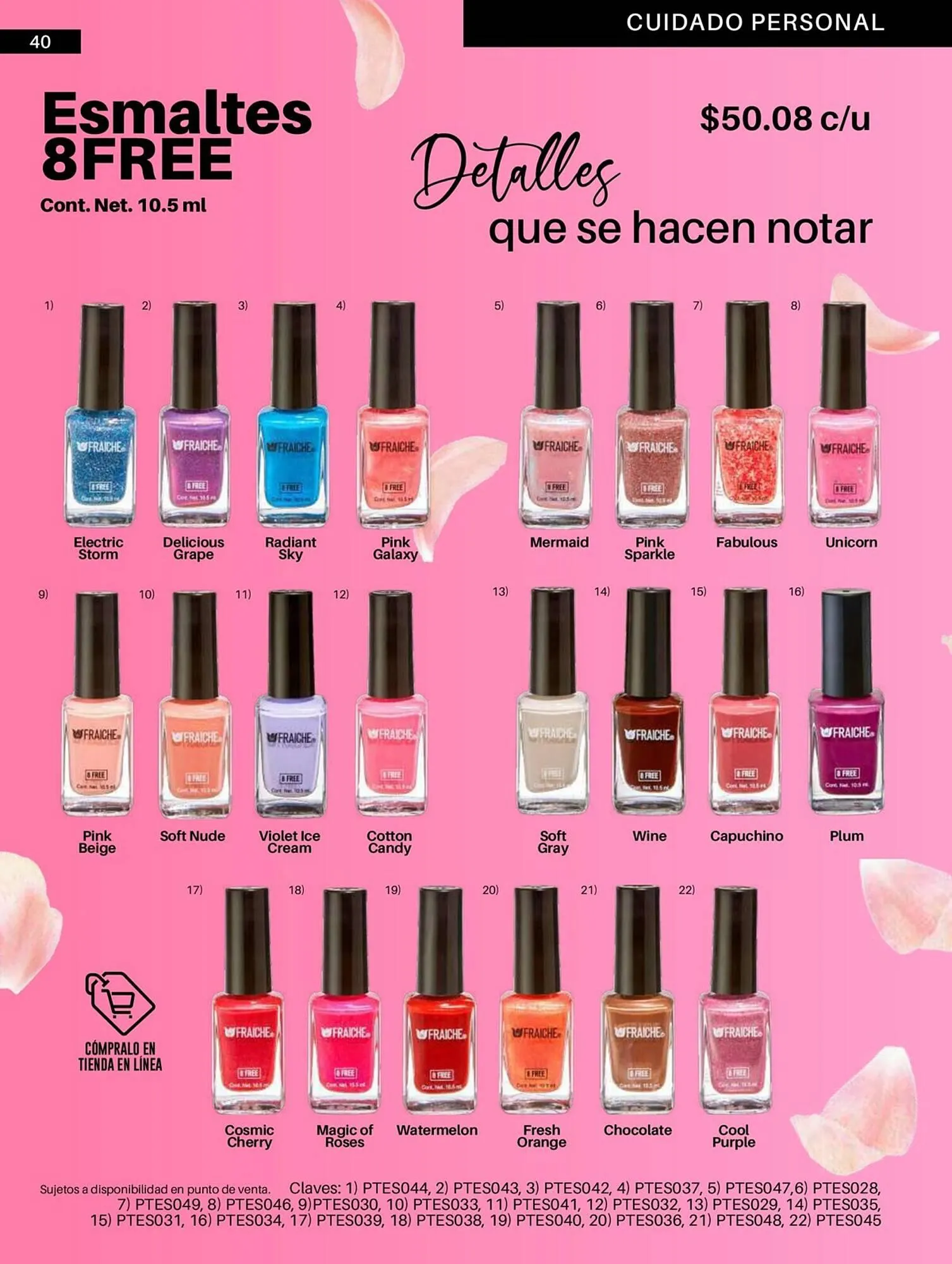 Catálogo de Catálogo Fraiche 6 de junio al 23 de septiembre 2023 - Pagina 40