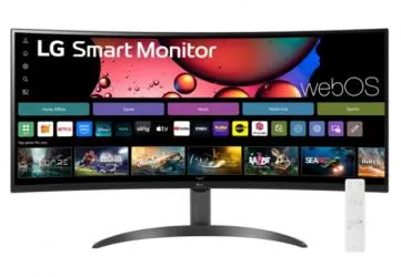 Monitor Gamer Curvo LG 34SR60QC-B LCD 34", 3440x1440 Ultra Wide Quad HD, G-Sync/FreeSync, 100Hz, HDMI, Negro