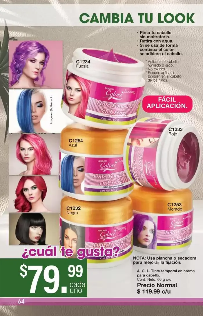 Catálogo de Arabela Campaña 11 2 de mayo al 15 de mayo 2025 - Pagina 64