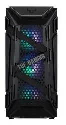 Gabinete ASUS TUF Gaming GT301, Midi-Tower, ATX/Micro-ATX/Mini-ITX, USB 3.0, sin Fuente, 4 Ventiladores Instalados, Negro