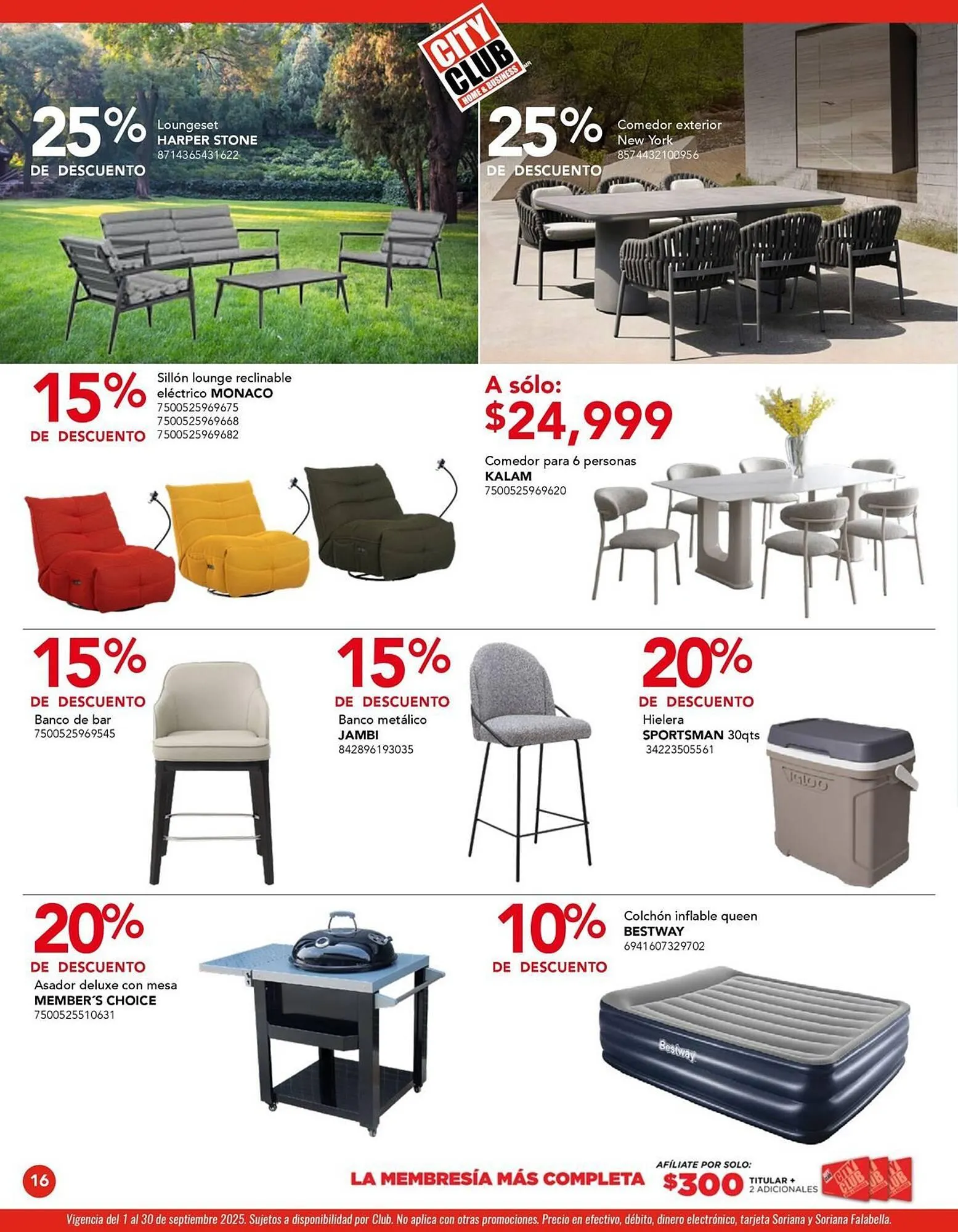 Catálogo de catálogo City Club 2 de septiembre al 30 de septiembre 2025 - Pagina 16
