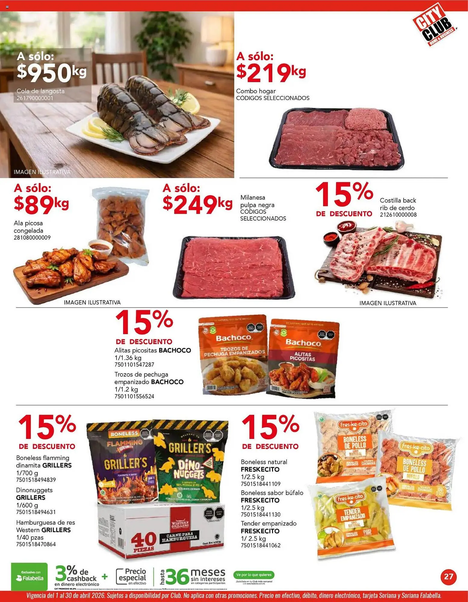 Catálogo de Catálogo City Club 1 de abril al 1 de mayo 2026 - Pagina 27