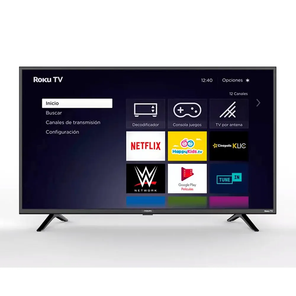 Smart TV Philips 40PFL4775 / 40 Pulgadas / Roku Full HD / LED / 40PFL4775