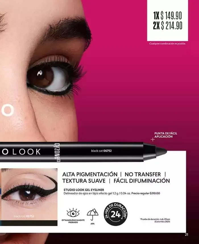 Catálogo de Catálogo Cyzone México C06 4 de marzo al 30 de junio 2025 - Pagina 21