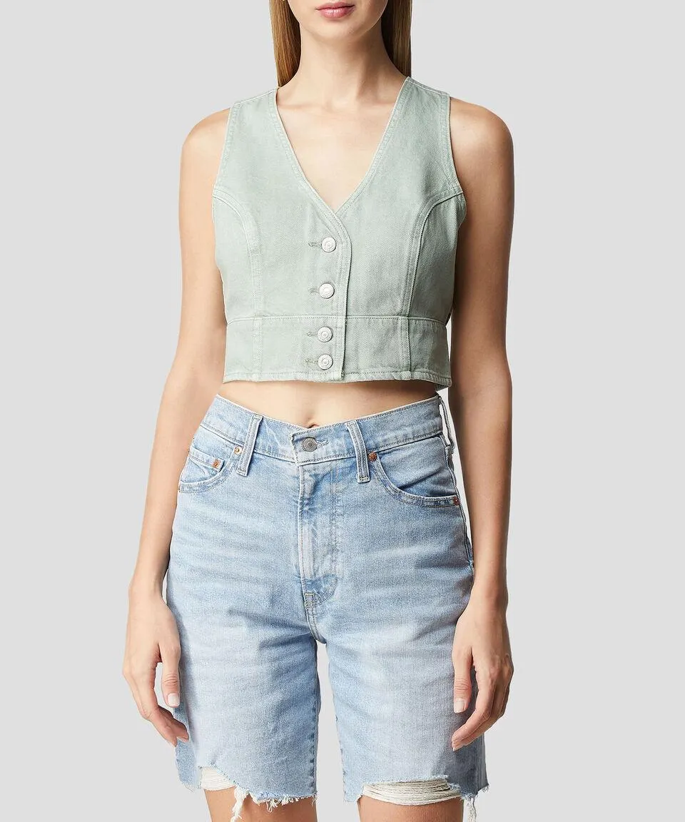 Blusa sin mangas Mujer