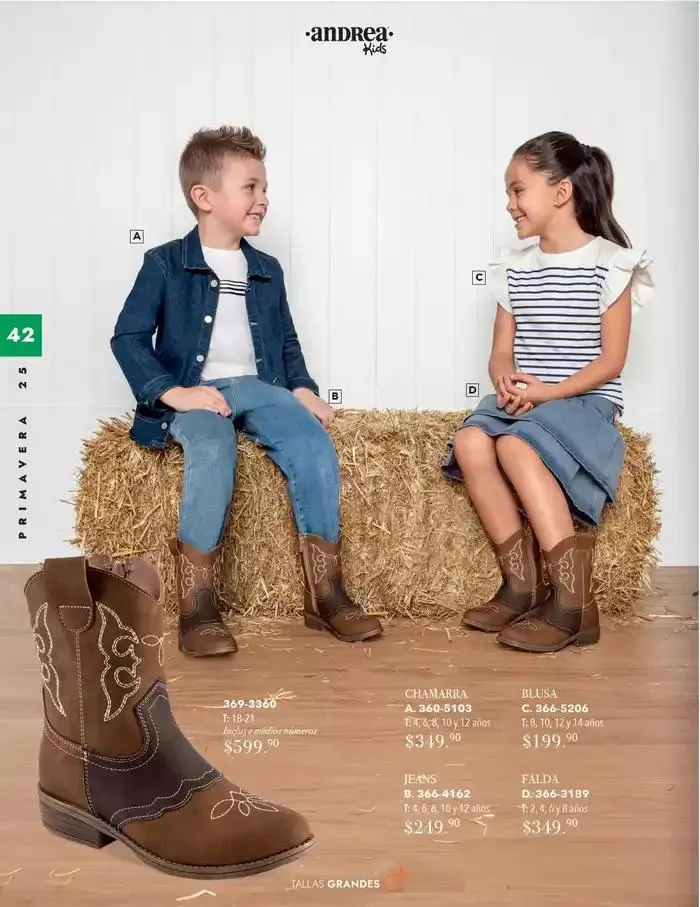 Catálogo de ANDREA | INFANTIL 26 de enero al 24 de mayo 2025 - Pagina 42