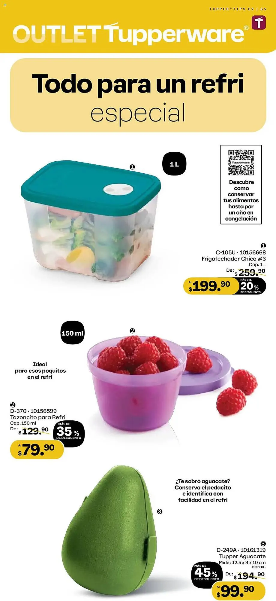 Catálogo de Catálogo Tupperware 27 de enero al 23 de febrero 2025 - Pagina 65
