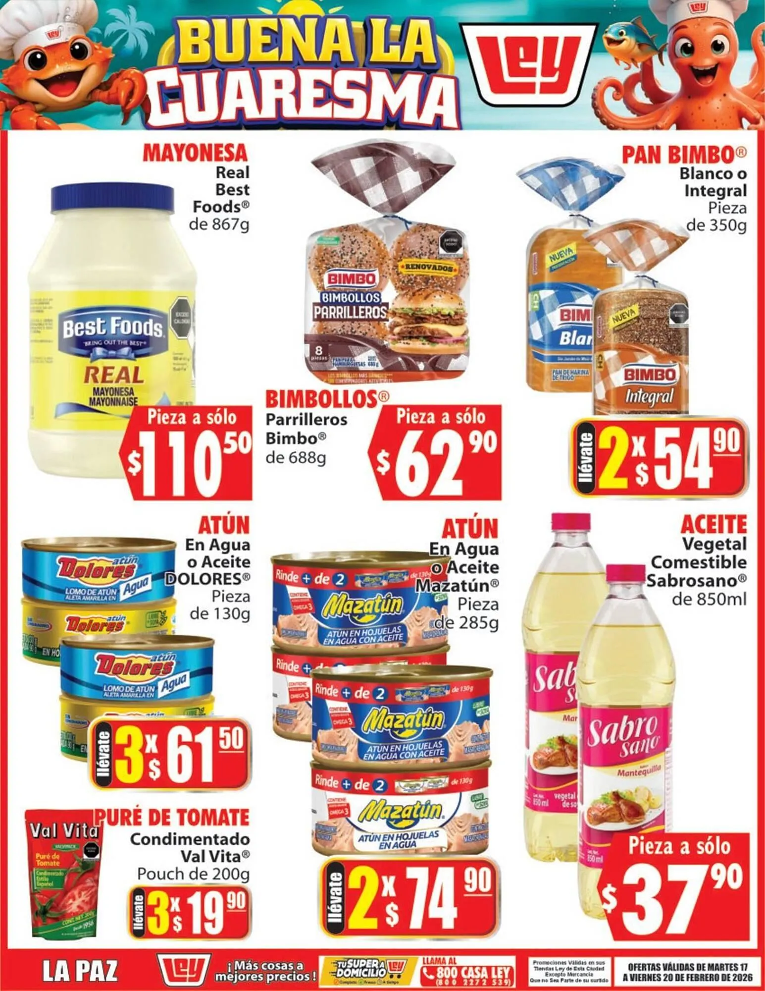 Catálogo de Folleto Casa Ley 17 de febrero al 20 de febrero 2026 - Pagina 3