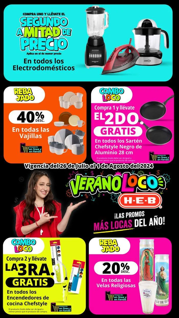 Catálogo de HEB - Combo Loco 29 de julio al 1 de agosto 2024 - Pagina 12