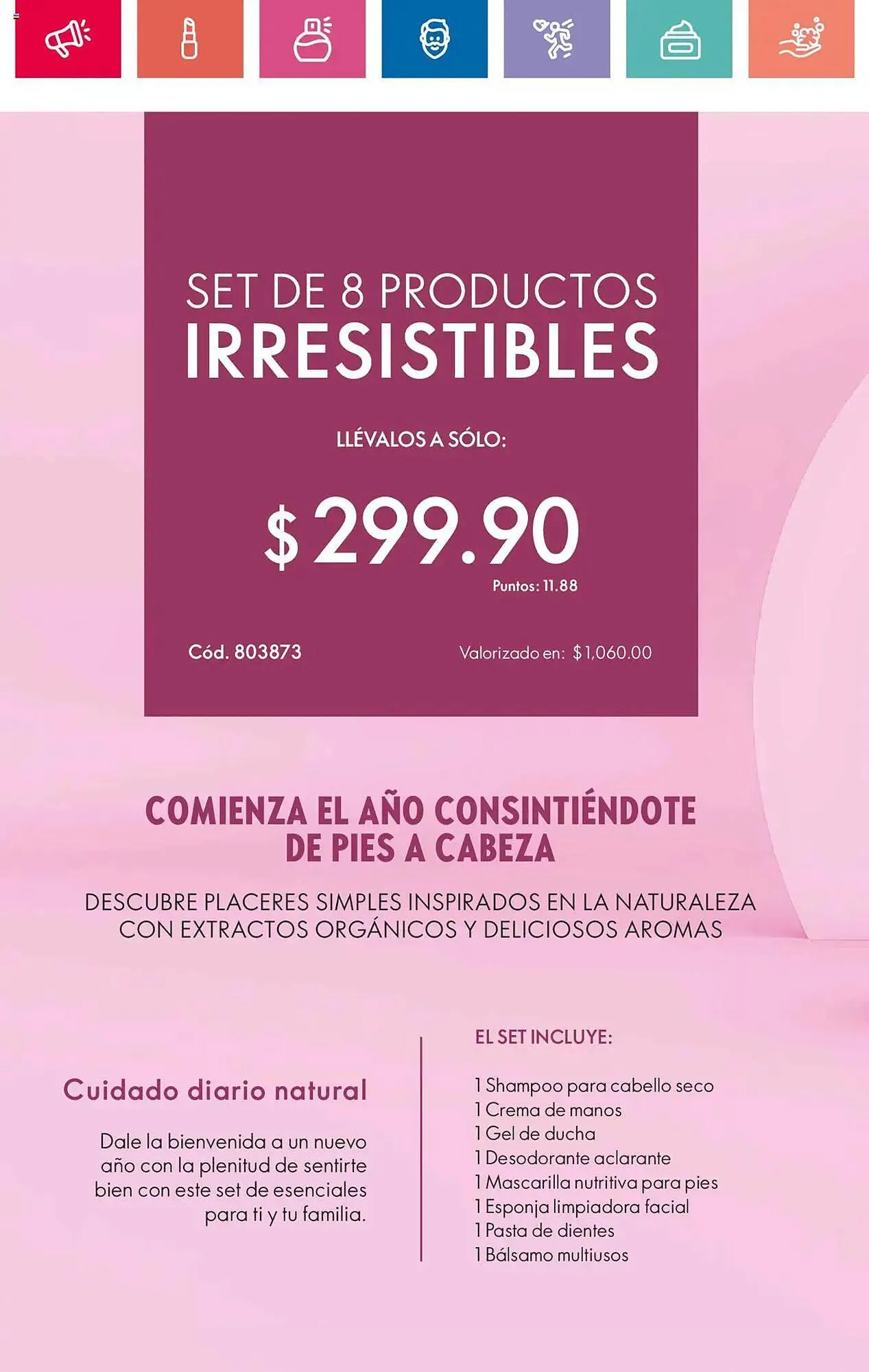 Catálogo de Catálogo Oriflame 28 de diciembre al 17 de enero 2025 - Pagina 128