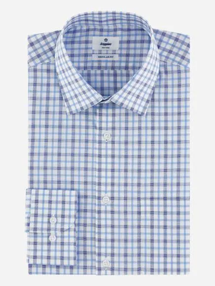 Camisa Business Casual de Cuadros Tattersall