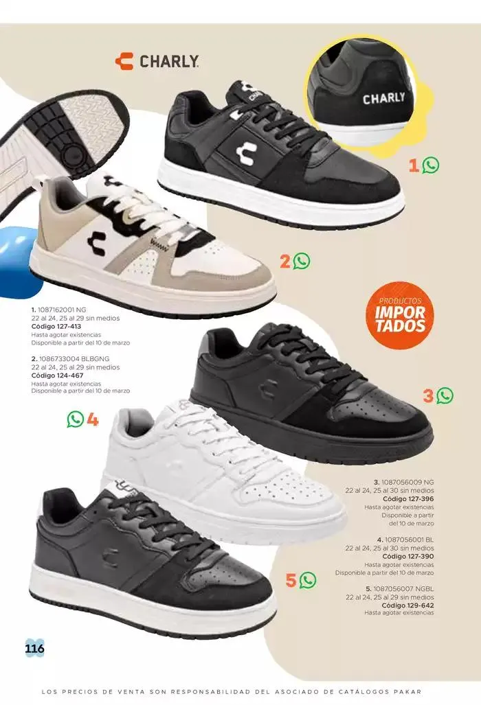 Catálogo de Pakar Casual 31 de enero al 31 de agosto 2025 - Pagina 116