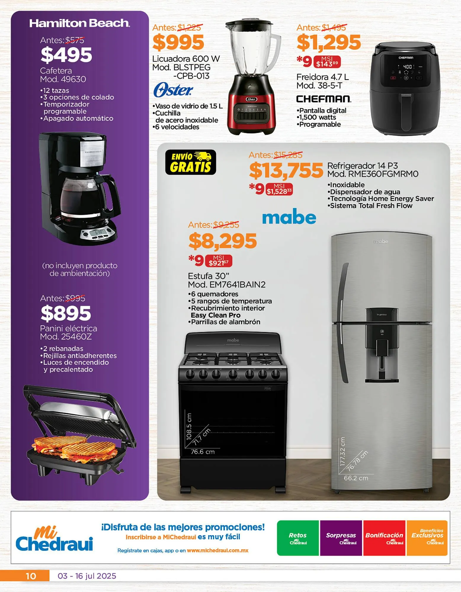 Catálogo de Catálogo Chedraui 3 de julio al 16 de julio 2025 - Pagina 3