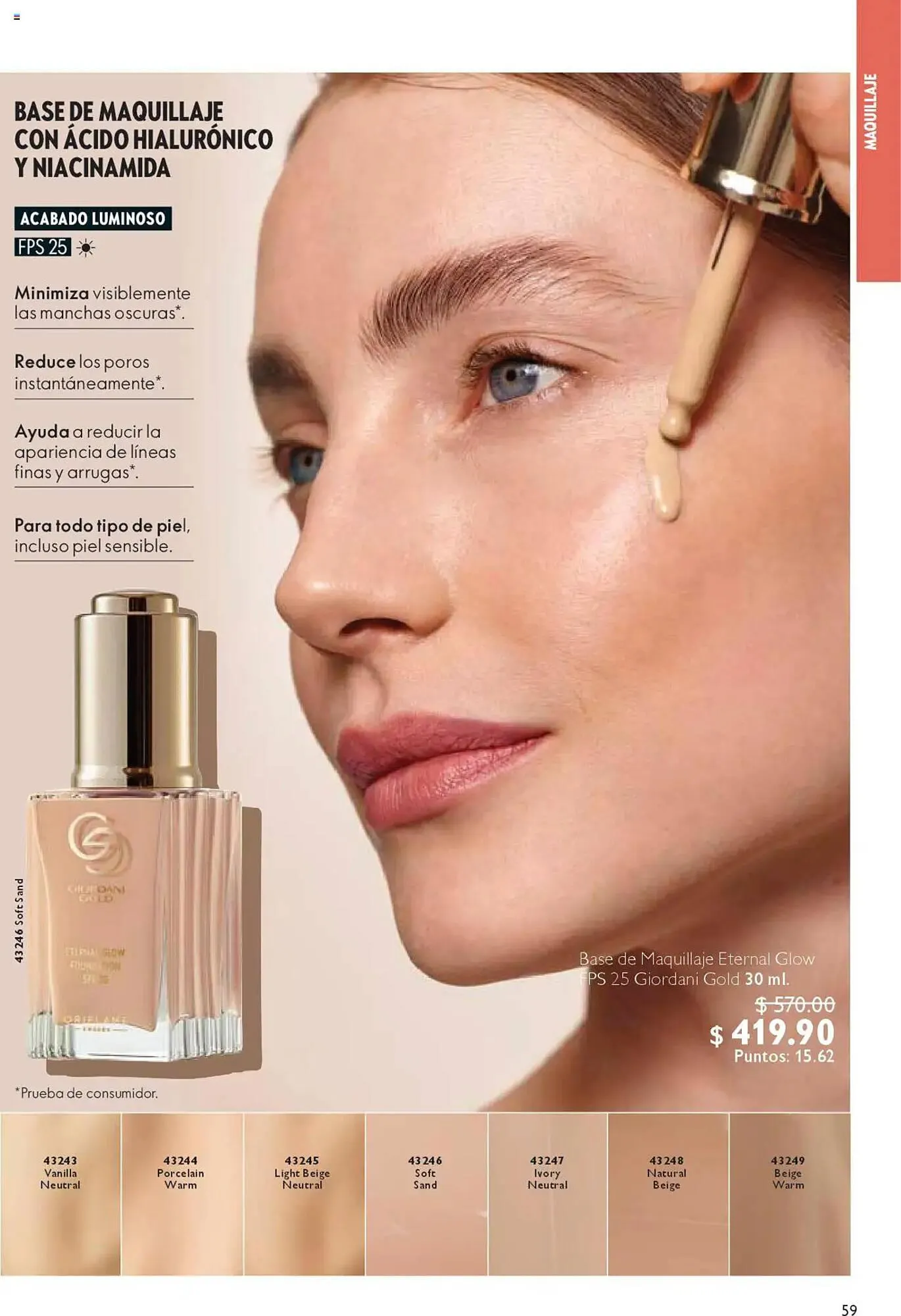 Catálogo de Catálogo Oriflame 13 de septiembre al 5 de octubre 2025 - Pagina 59