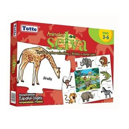 Rompecabezas Animales de la Selva