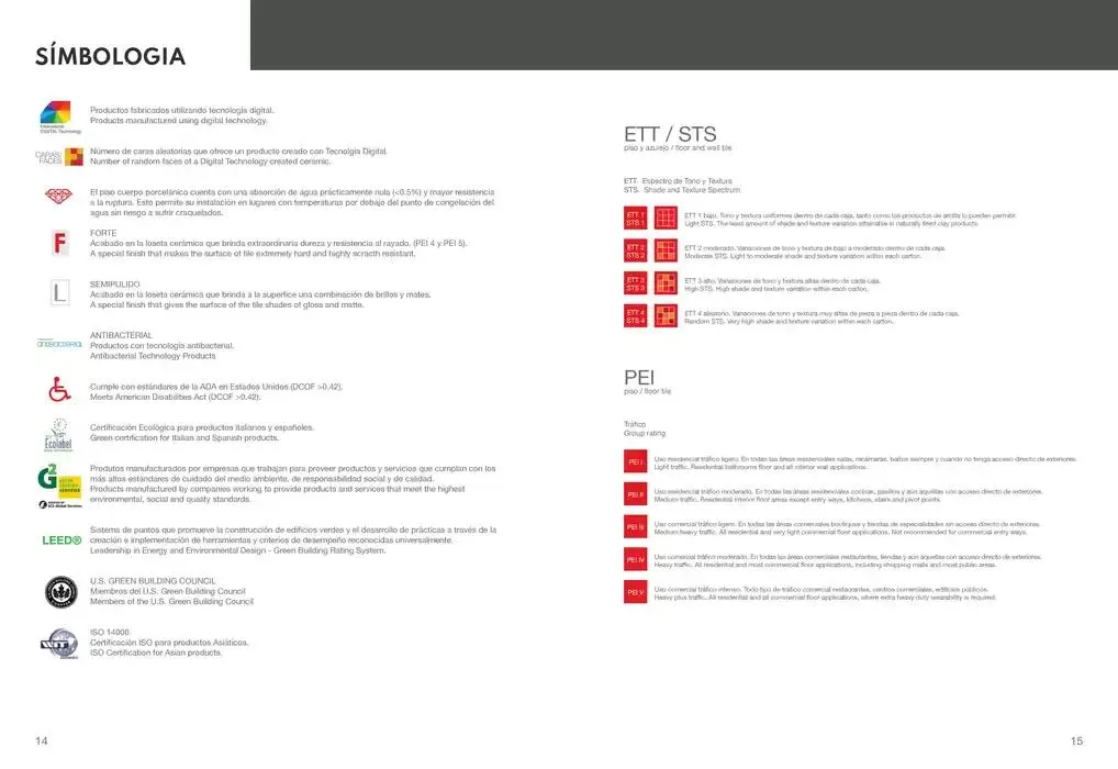Catálogo de Colección de Pisos y Azulejos 14 de noviembre al 31 de marzo 2025 - Pagina 8