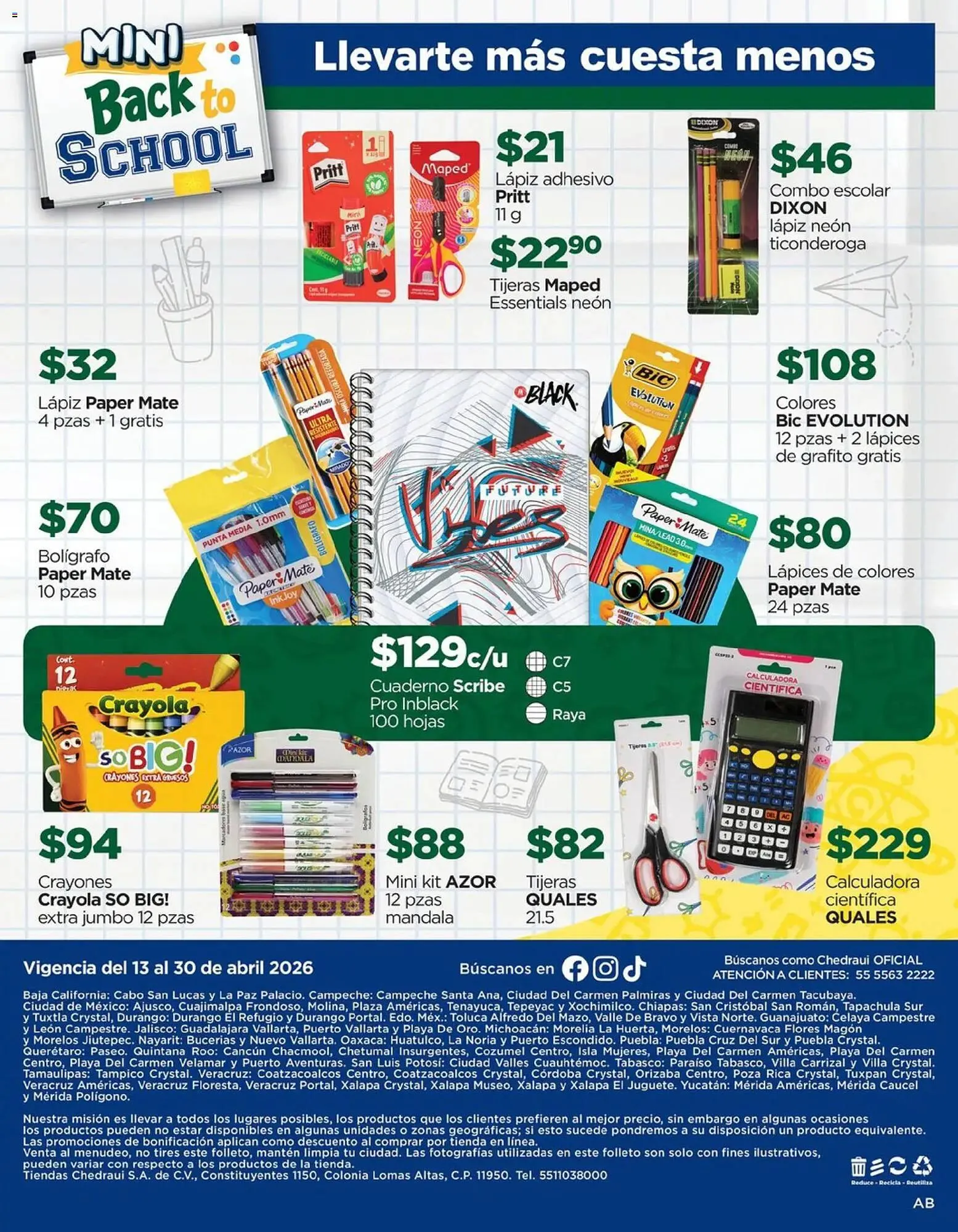 Catálogo de Folleto Chedraui 13 de abril al 1 de mayo 2026 - Pagina 16