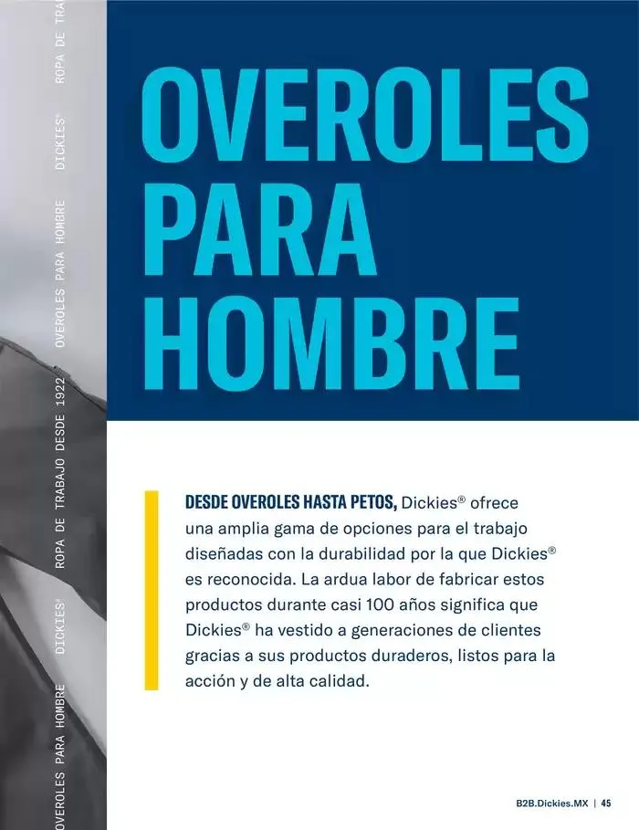 Catálogo de B2B Dickies Catalog 23 de octubre al 30 de abril 2025 - Pagina 45