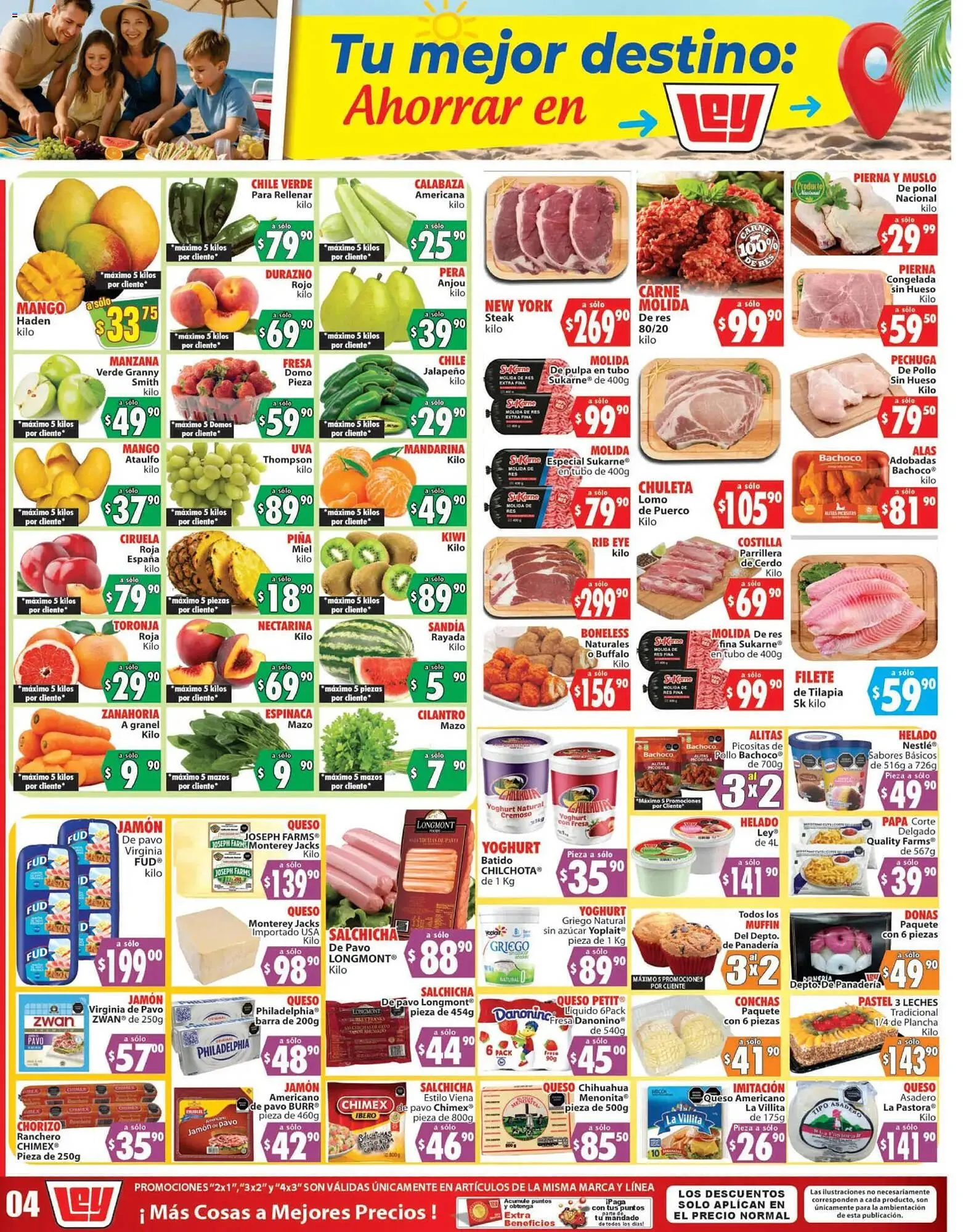 Catálogo de Folleto Casa Ley 7 de abril al 9 de abril 2026 - Pagina 1