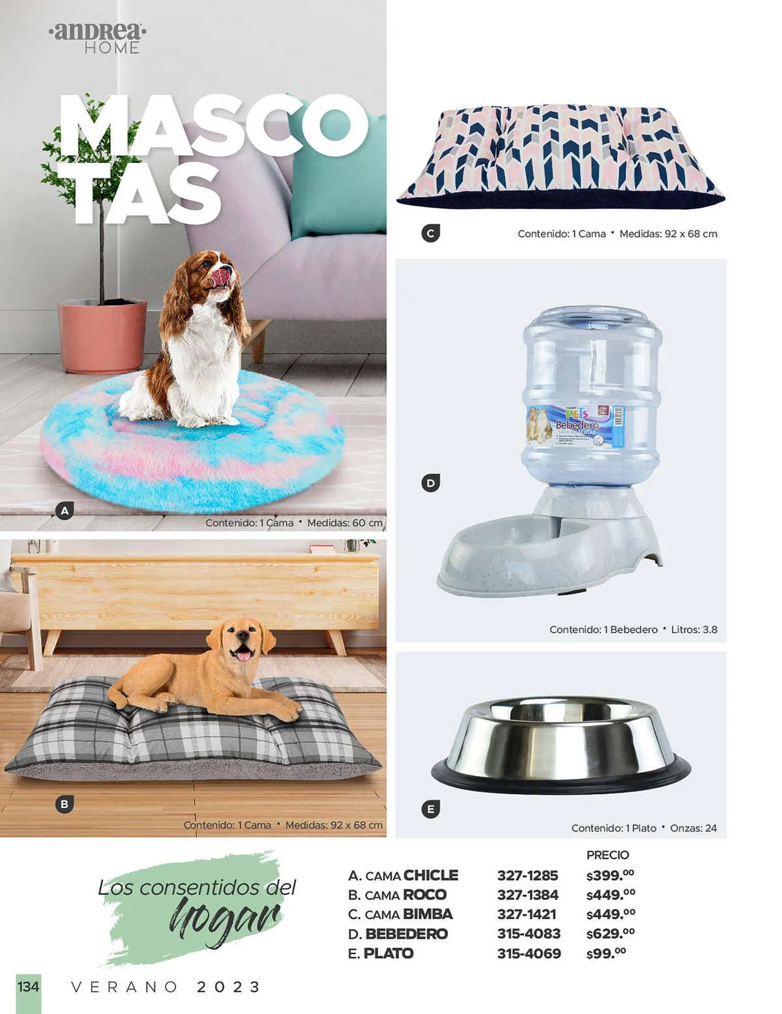 Catálogo de Catálogo Andrea 29 de mayo al 14 de agosto 2023 - Pagina 134