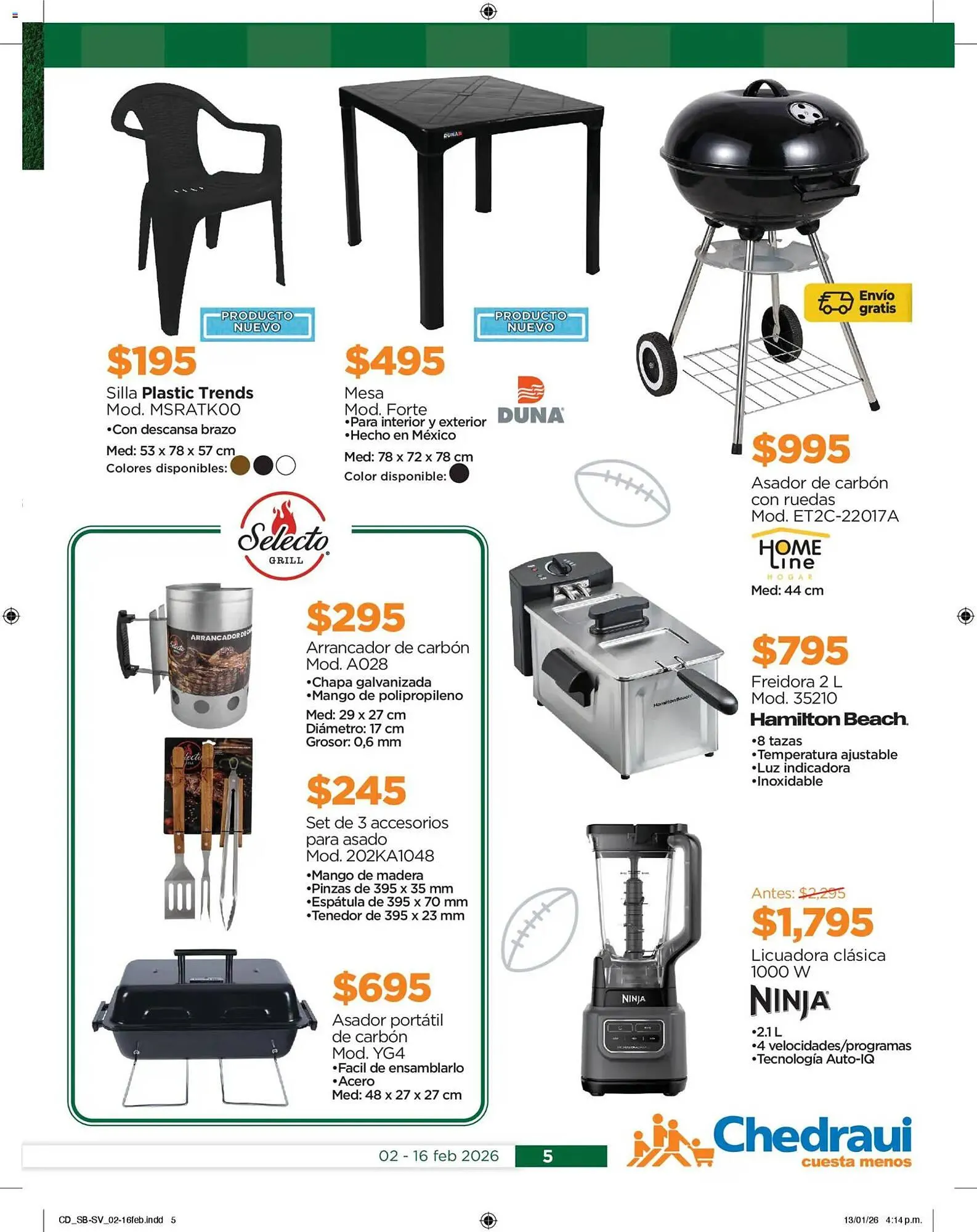 Catálogo de Folleto Chedraui 2 de febrero al 16 de febrero 2026 - Pagina 5