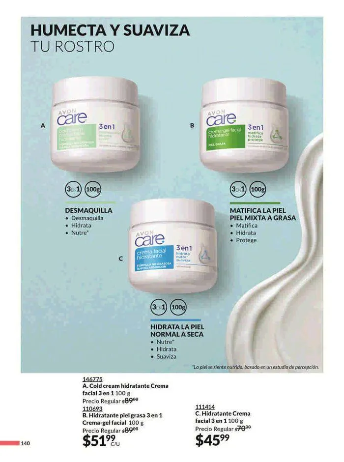 Catálogo de Avon COSMÉTICOS C15 14 de agosto al 18 de septiembre 2024 - Pagina 140