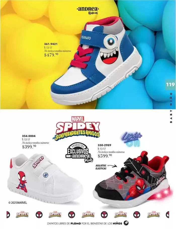 Catálogo de ANDREA | INFANTIL BABY 26 de enero al 24 de mayo 2025 - Pagina 34
