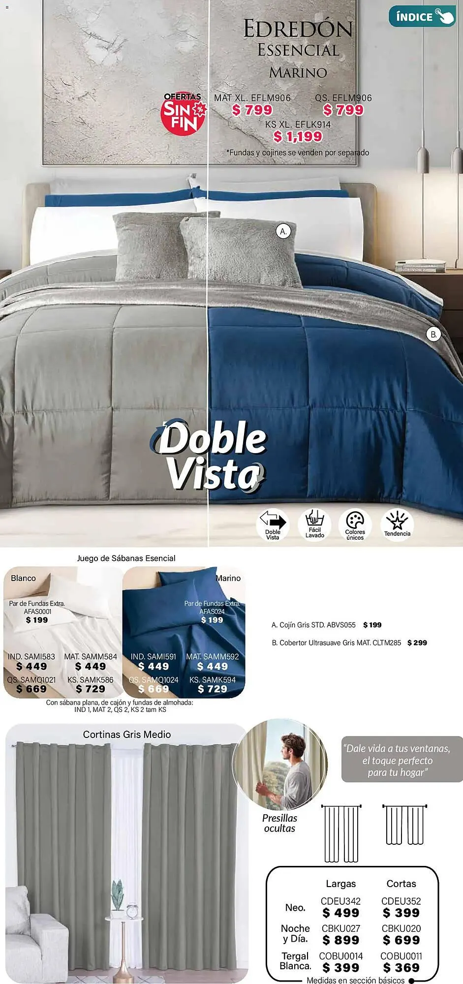 Catálogo de Catálogo Colchas Concord 1 de noviembre al 1 de febrero 2026 - Pagina 150