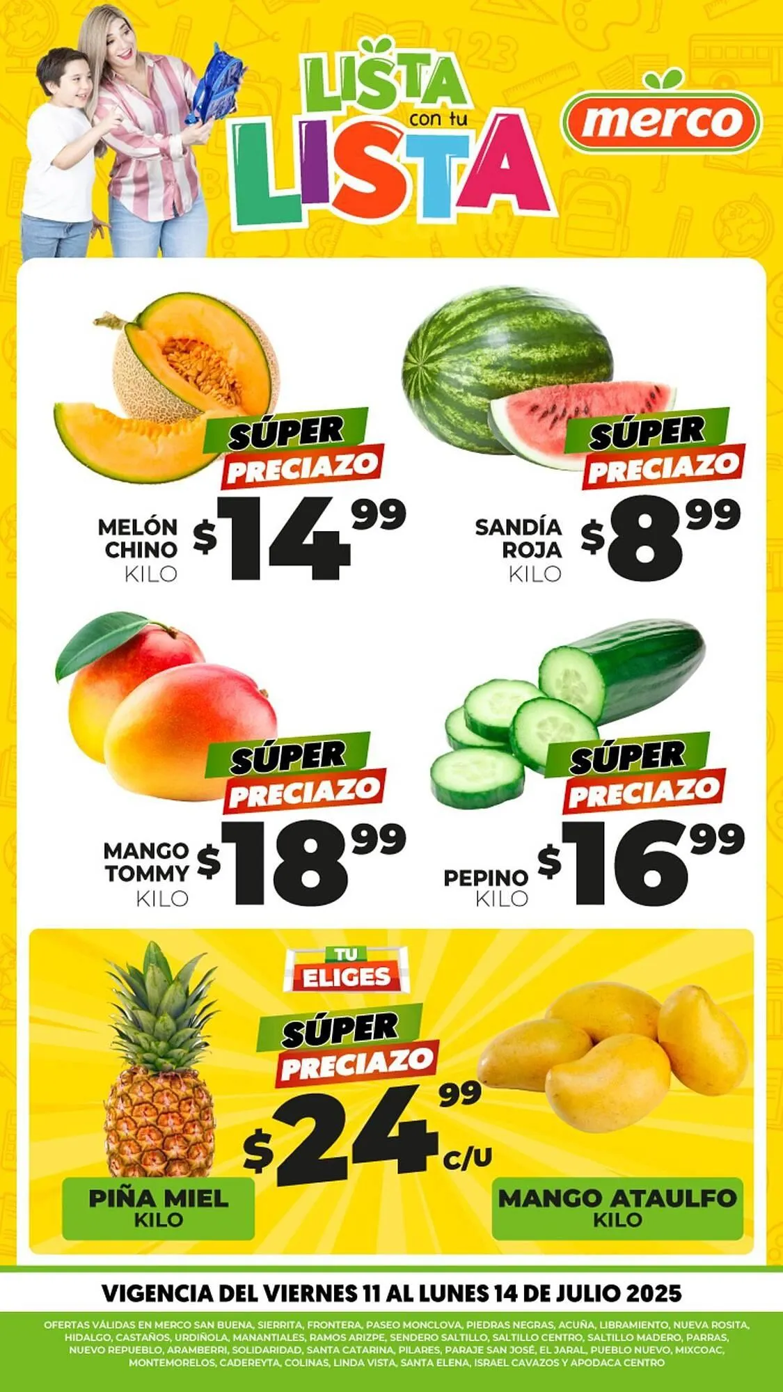 Catálogo de Catálogo Merco 11 de julio al 14 de julio 2025 - Pagina 1