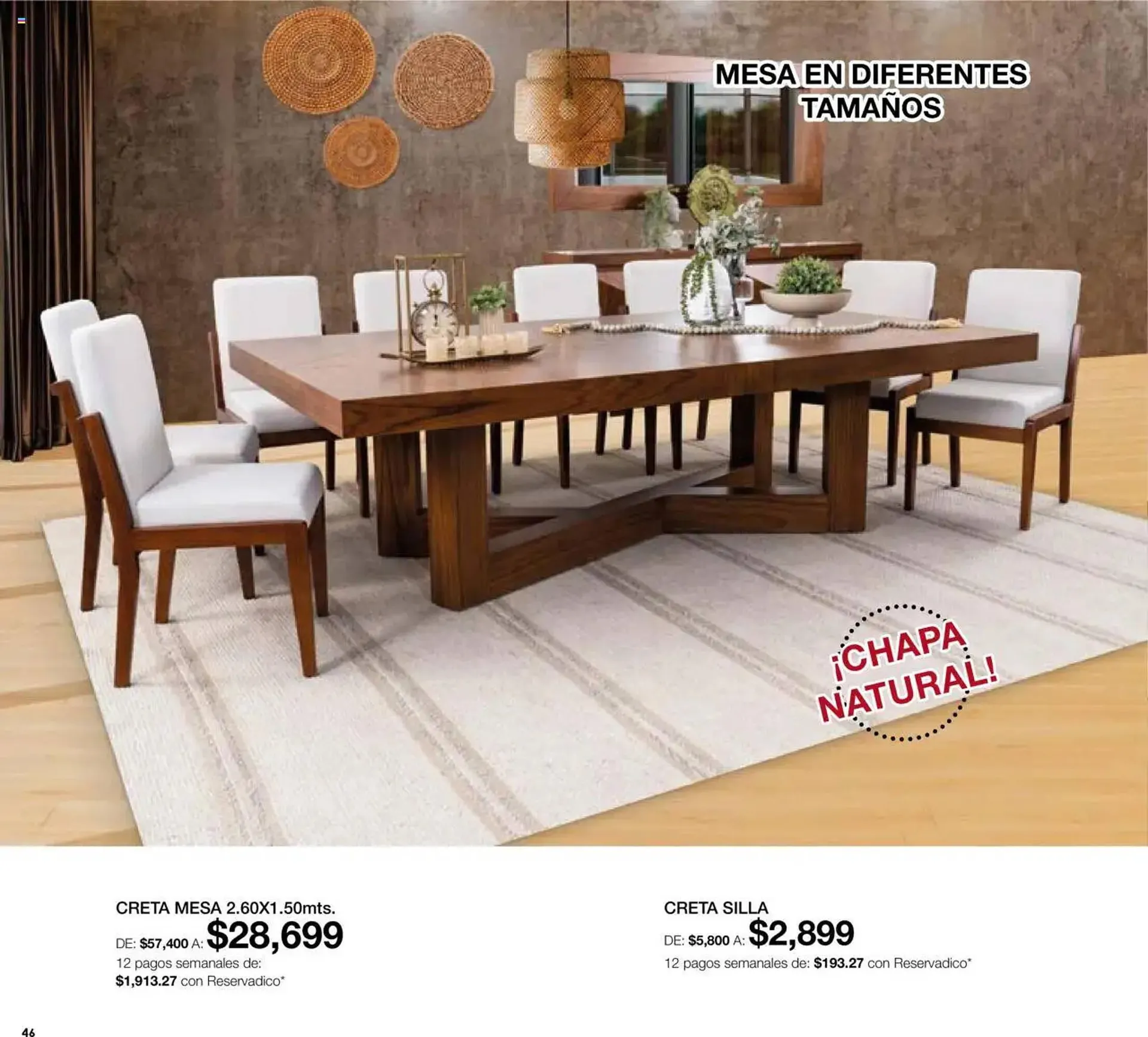 Catálogo de Catálogo Muebles Dico 1 de agosto al 1 de septiembre 2025 - Pagina 46