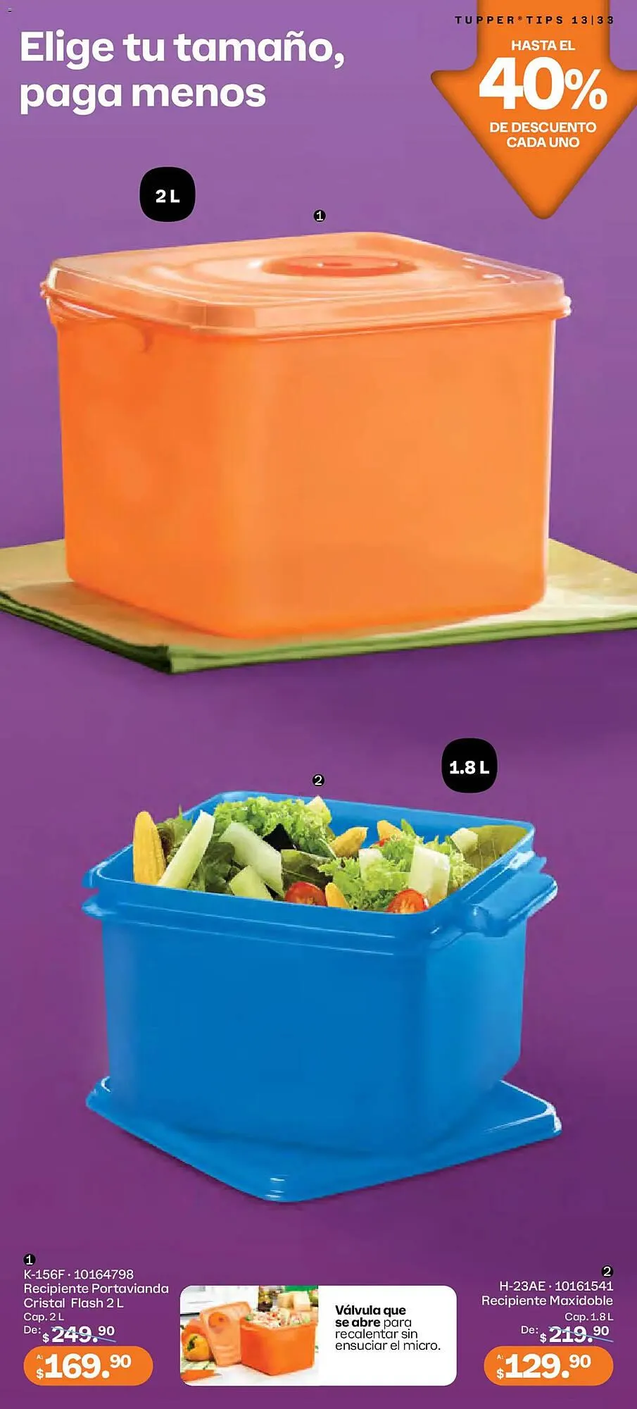 Catálogo de Catálogo Tupperware 1 de diciembre al 28 de diciembre 2025 - Pagina 33