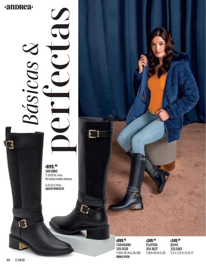 Catálogo de ANDREA - CALZADO DAMA 26 de agosto al 25 de enero 2025 - Pagina 116