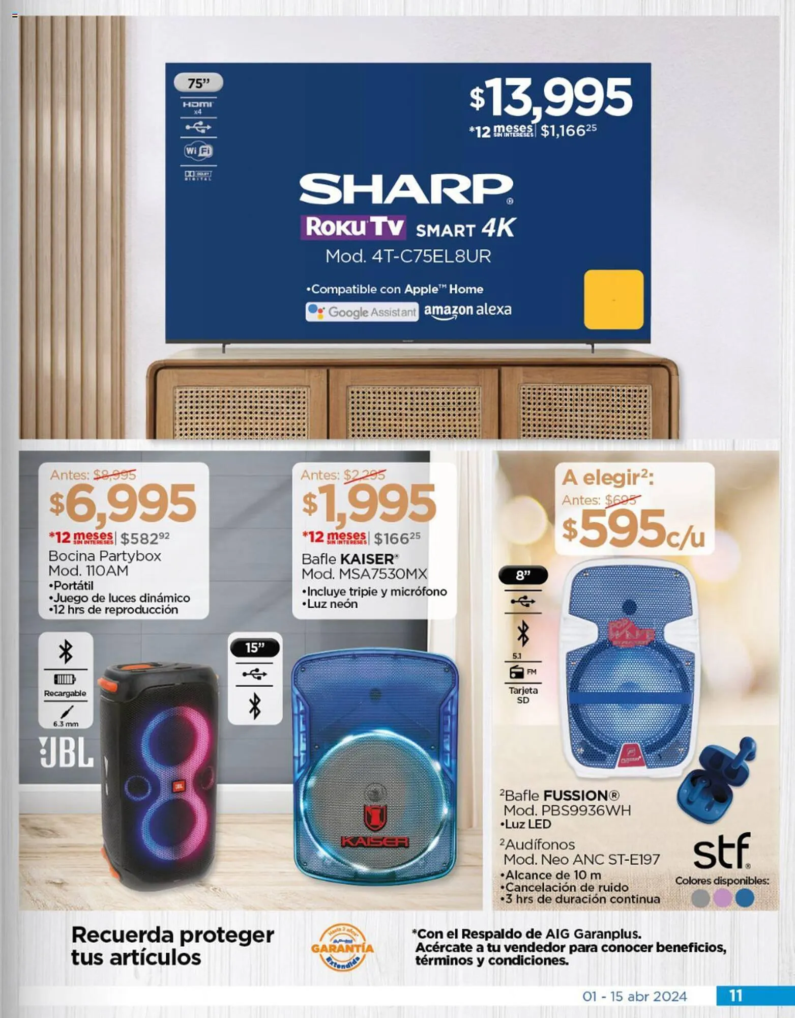 Catálogo de Catálogo Chedraui 1 de abril al 15 de abril 2024 - Pagina 11