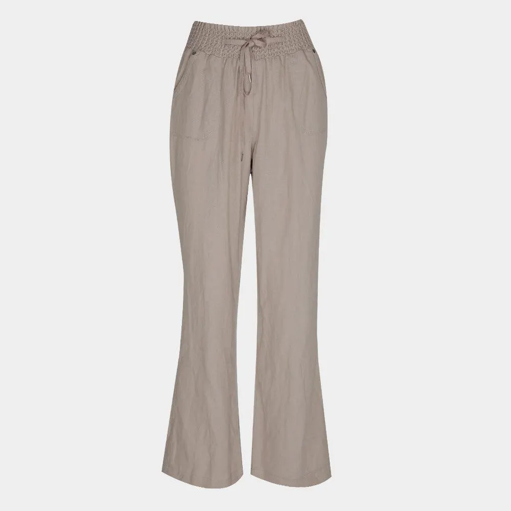 Pantalón Flowy Cintura Elástica