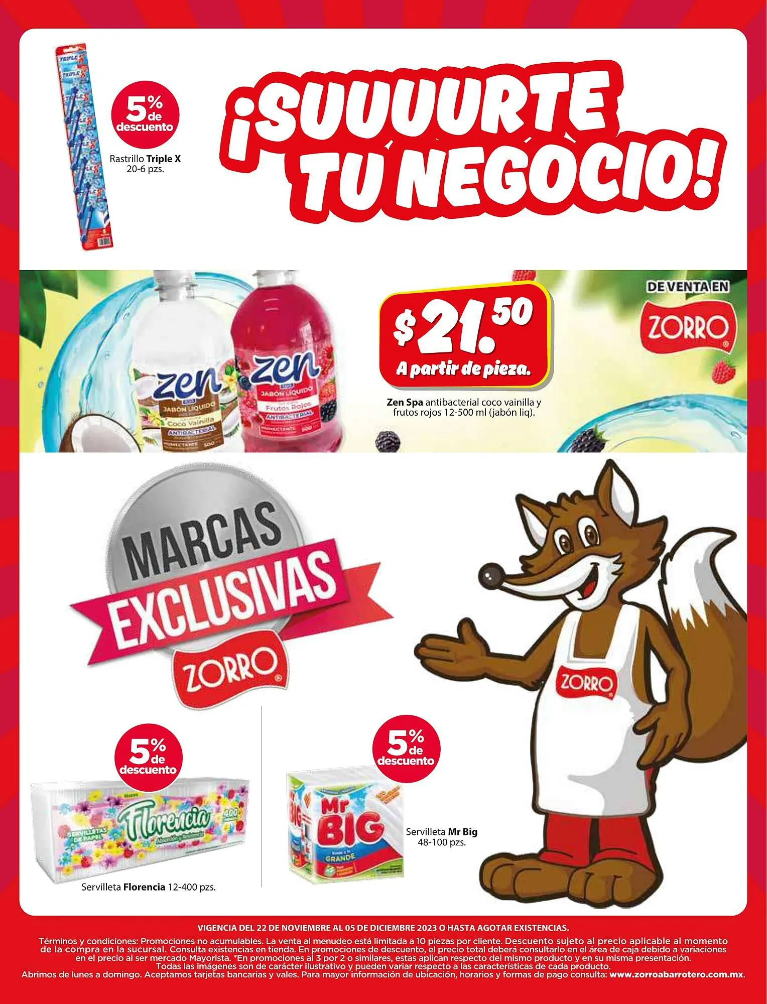 Catálogo de Catálogo Zorro - Buen Fin 23 de noviembre al 5 de diciembre 2023 - Pagina 9