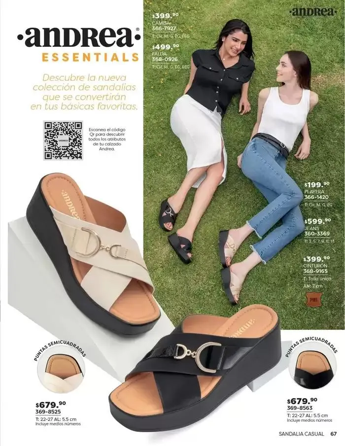 Catálogo de ANDREA | CALZADO DAMA 26 de enero al 24 de mayo 2025 - Pagina 67