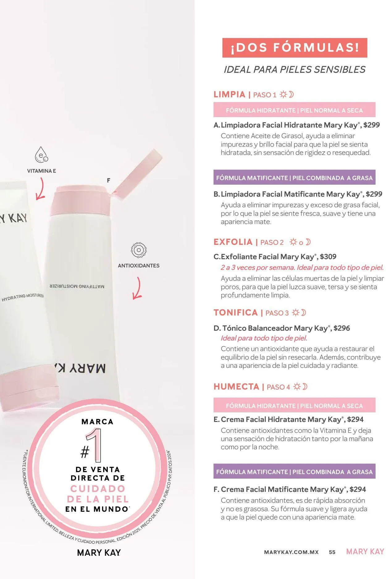 Catálogo de Mary Kay Oferta actual 1 de septiembre al 1 de noviembre 2025 - Pagina 55
