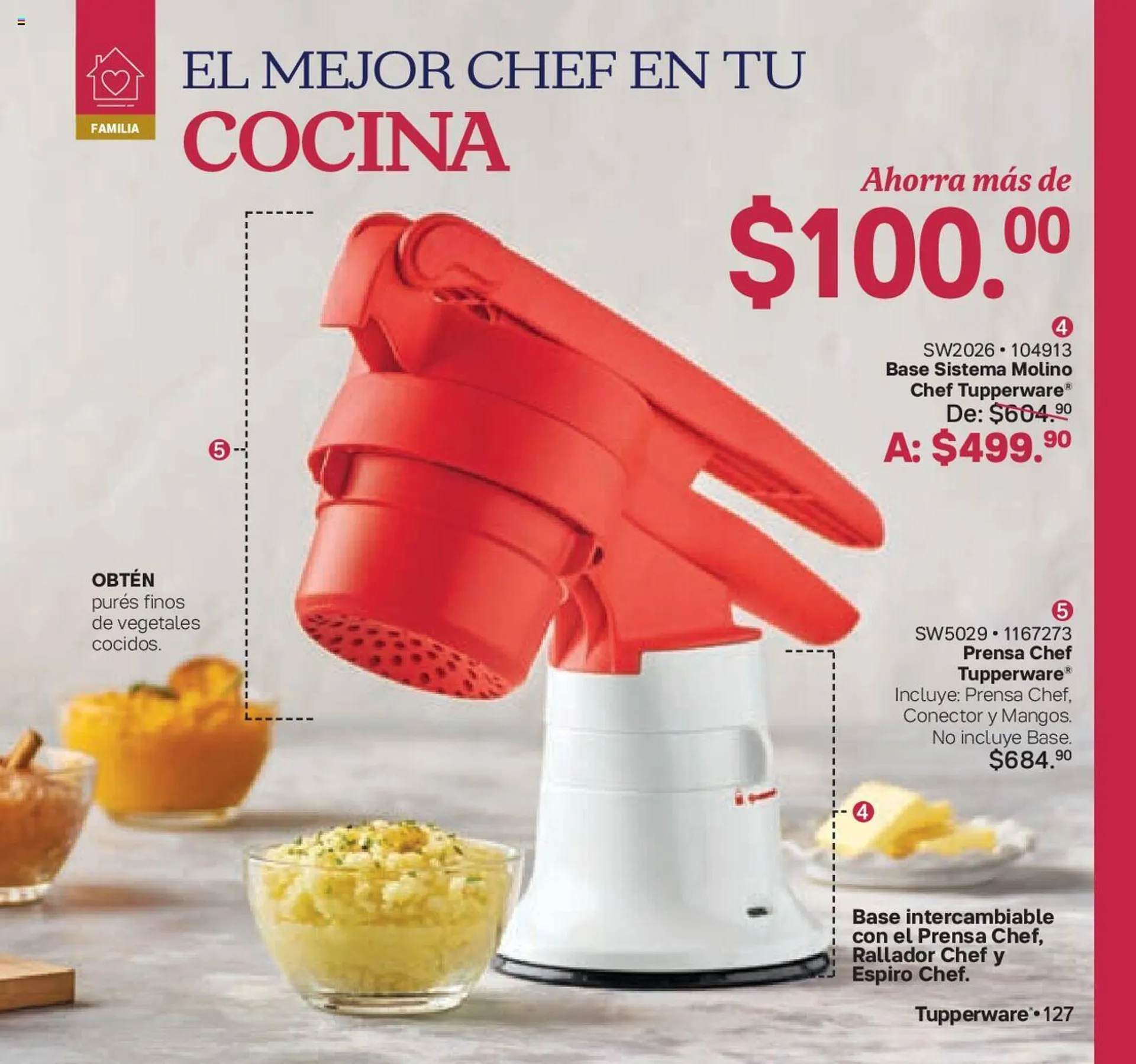 Catálogo de Catálogo Tupperware 23 de octubre al 12 de noviembre 2023 - Pagina 127