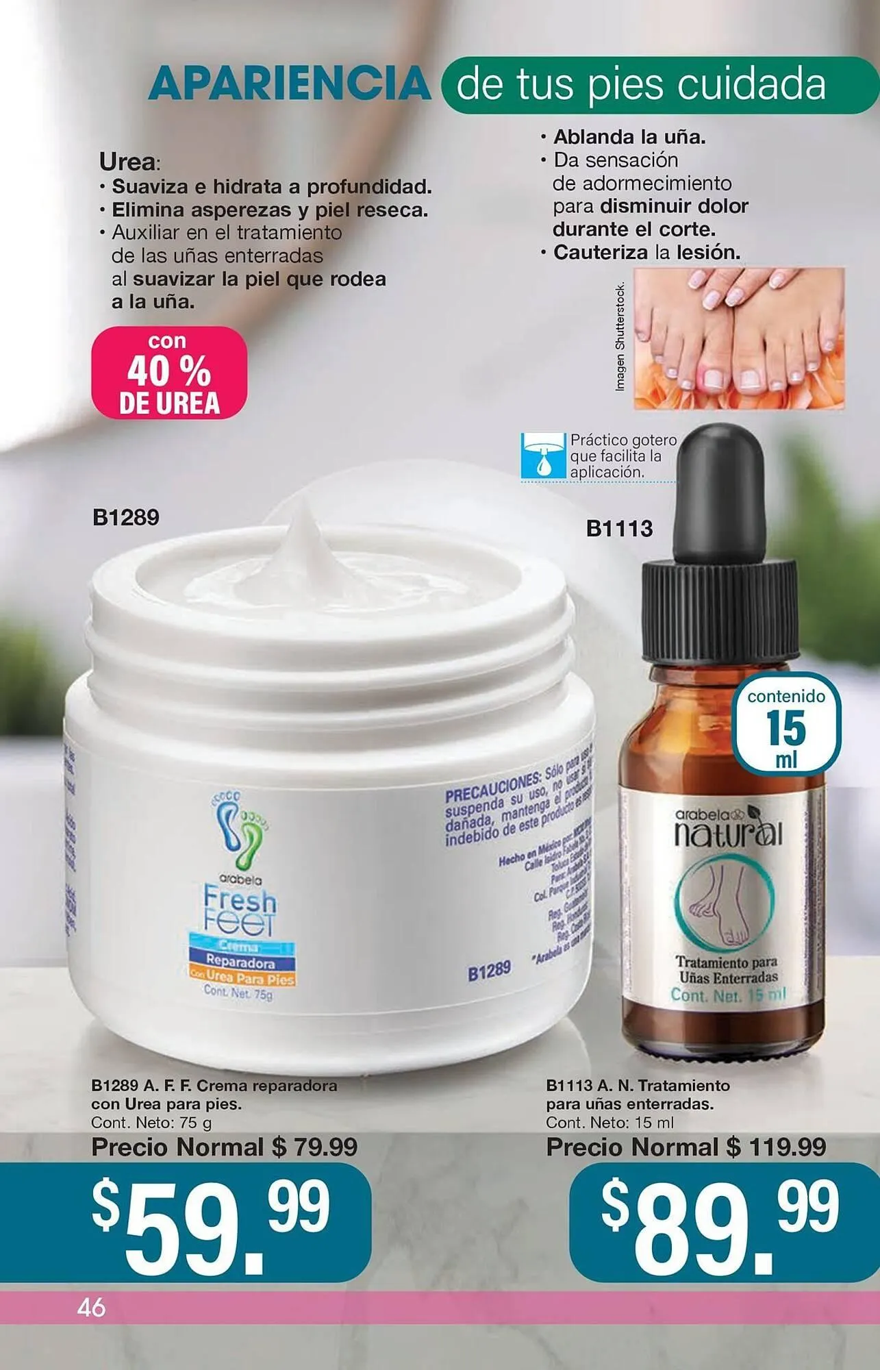 Catálogo de Catálogo Arabela 4 de diciembre al 25 de diciembre 2025 - Pagina 46