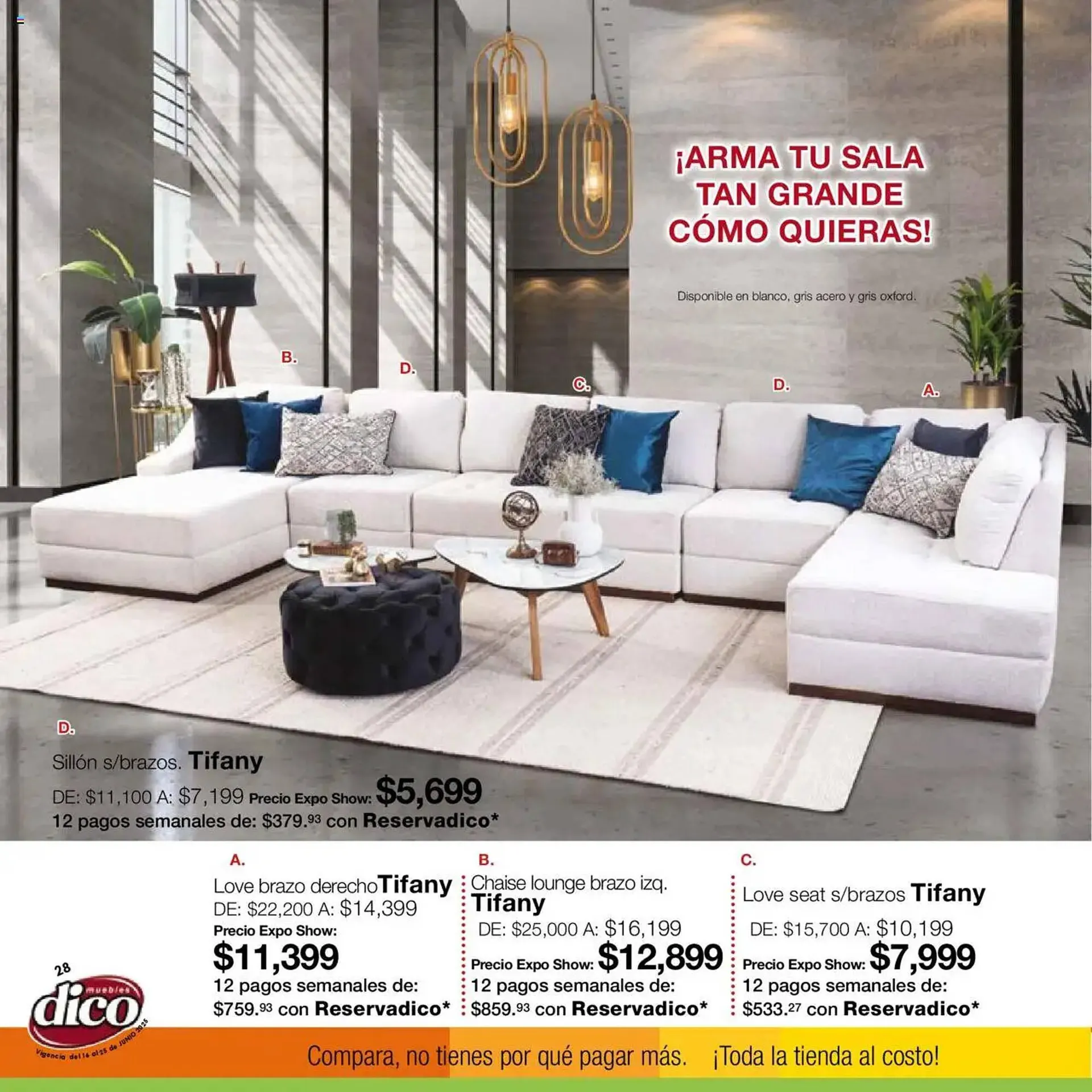 Catálogo de Catálogo Muebles Dico 12 de junio al 25 de junio 2025 - Pagina 28