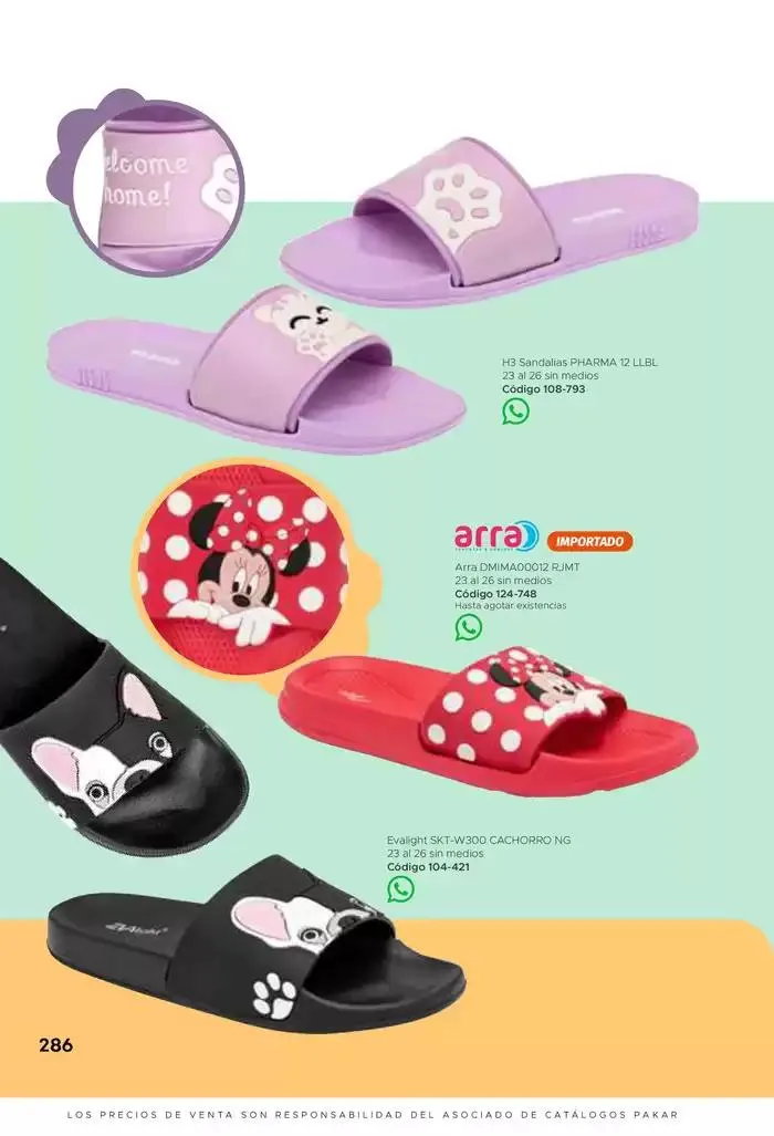 Catálogo de Pakar Sandalia 31 de enero al 31 de mayo 2025 - Pagina 286