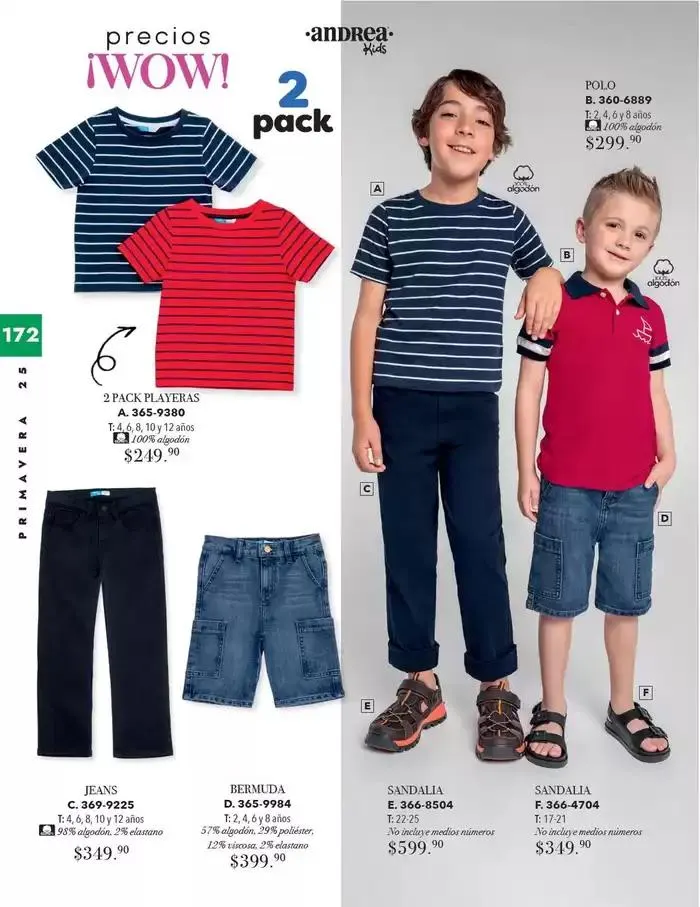 Catálogo de ANDREA | INFANTIL 26 de enero al 24 de mayo 2025 - Pagina 126
