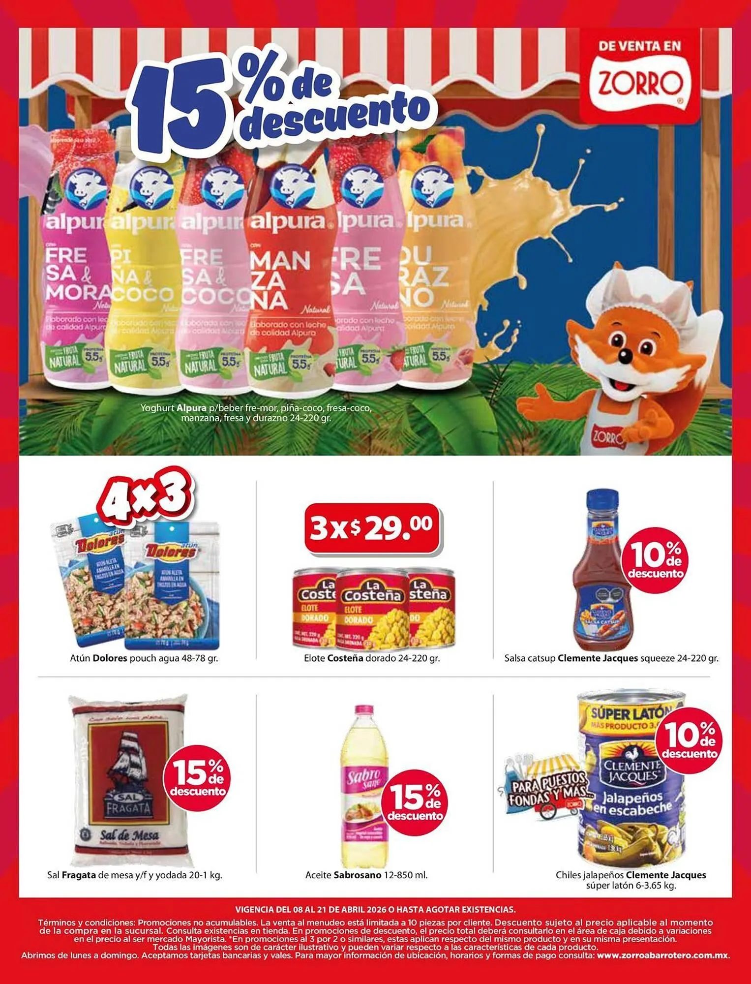 Catálogo de Catálogo Zorro 8 de abril al 21 de abril 2026 - Pagina 7