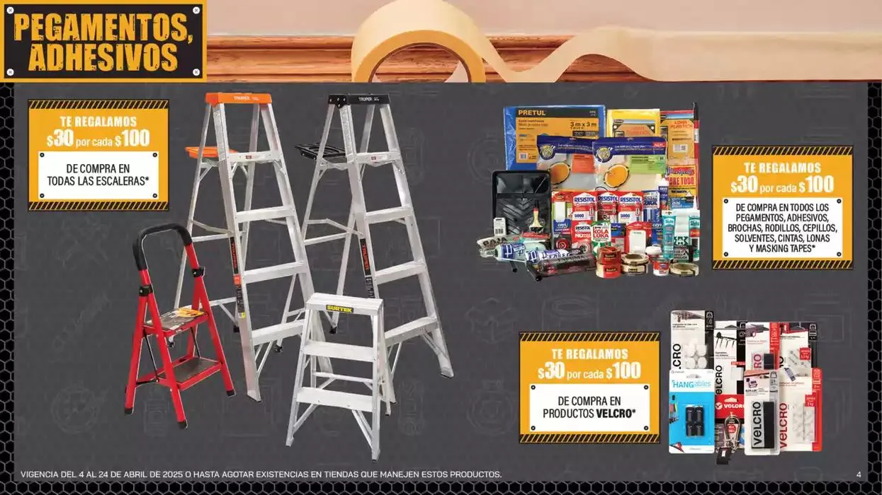 Catálogo de HAZLO TU MISMO, LA COMER 4 de abril al 24 de abril 2025 - Pagina 4