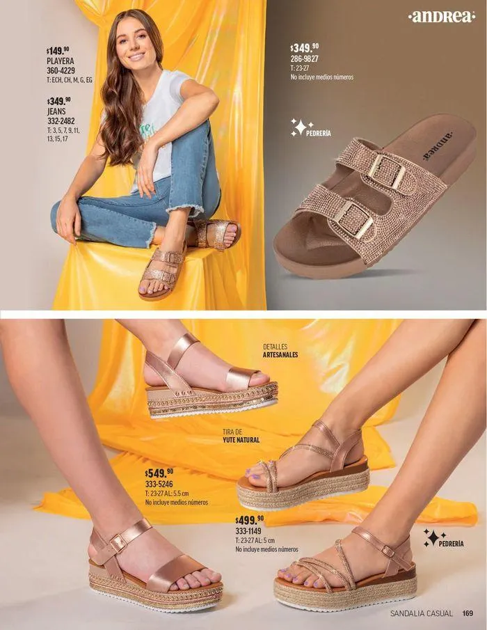 Catálogo de ANDREA - CALZADO DAMA 26 de agosto al 25 de enero 2025 - Pagina 76
