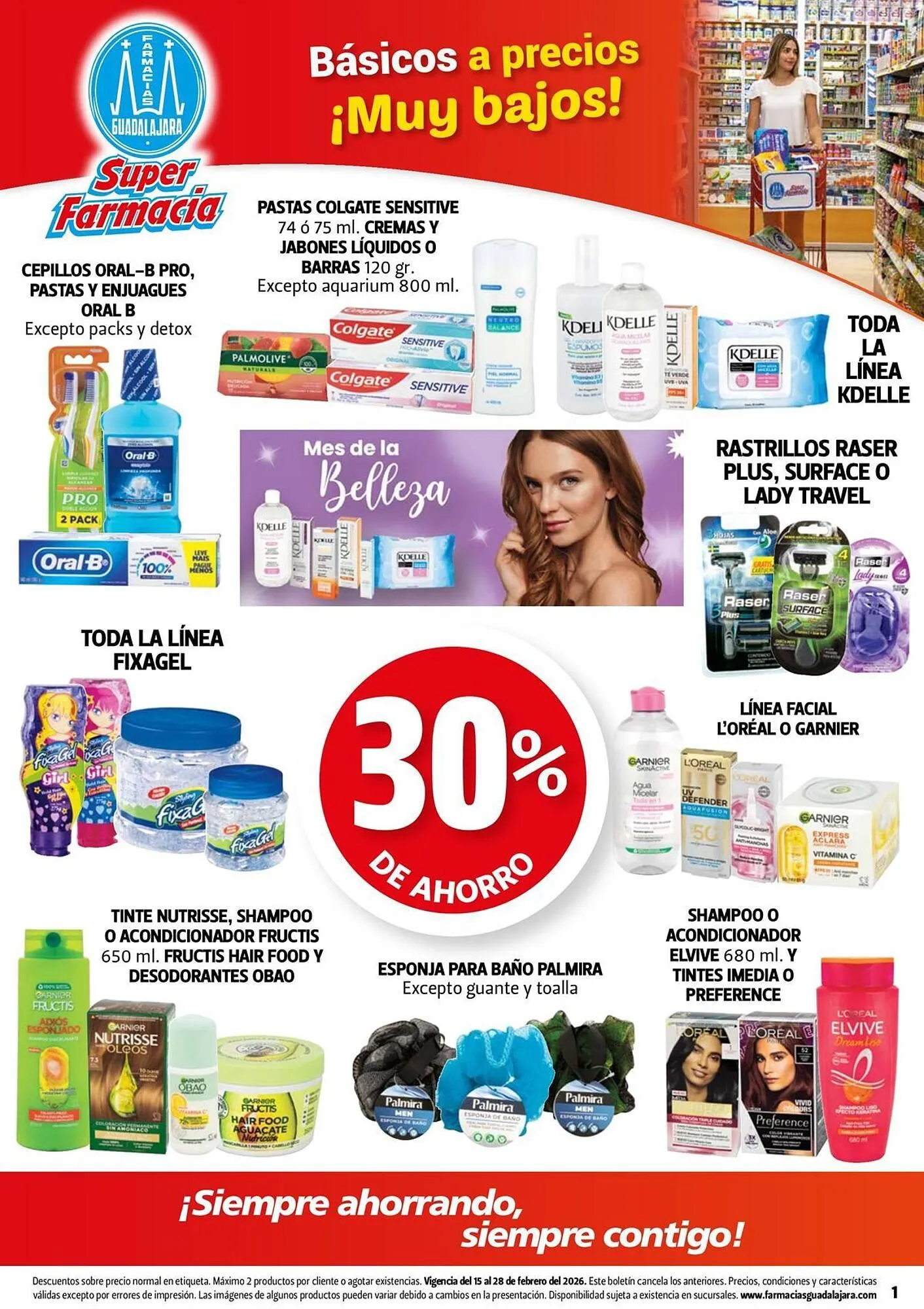 Catálogo de Folleto Farmacias Guadalajara 16 de febrero al 28 de febrero 2026 - Pagina 1
